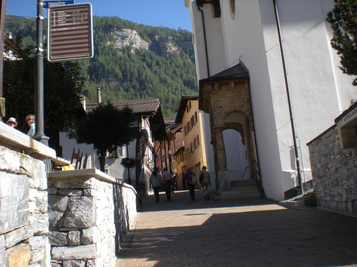 Apartament Haus Marmotta Leukerbad Zewnętrze zdjęcie